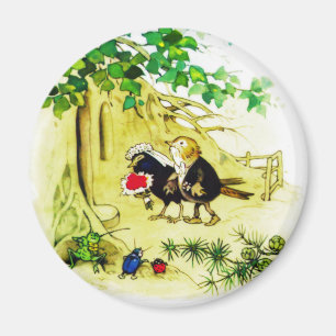 The Bird Wedding Magnet