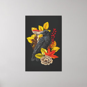 The bird with the silver key canvas print