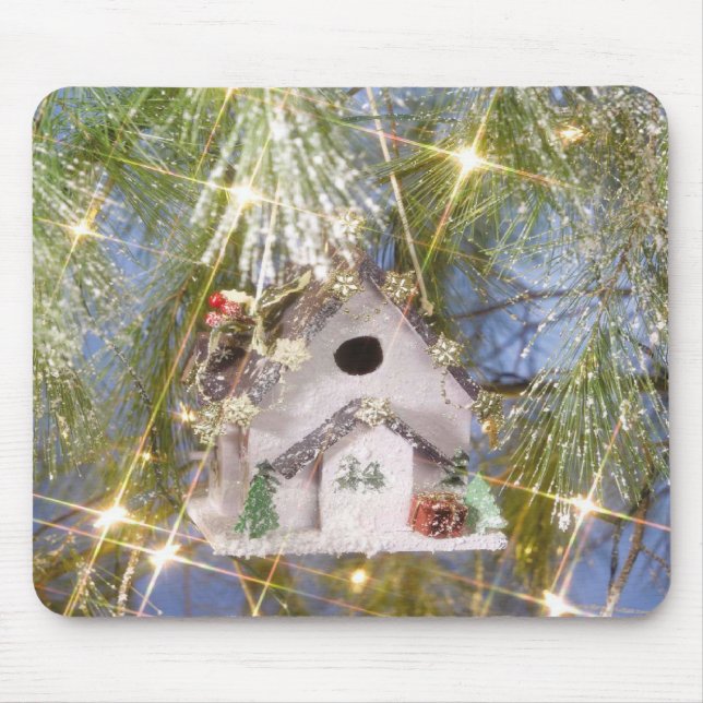 The Birdhouse Ornament- Mouse Mat (Front)
