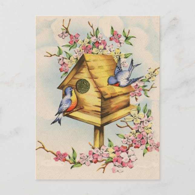 The Birdhouse Postcard (Front)