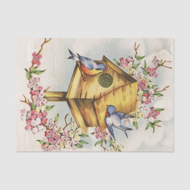 The Birdhouse Tissue Paper (Front)