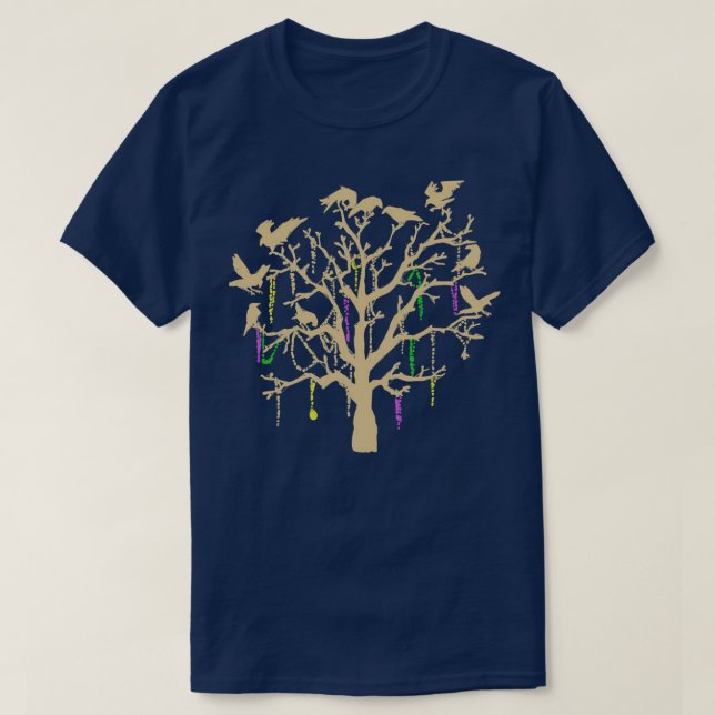 The Birds and the Beads T-Shirt (Design Front)