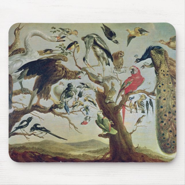 The Bird's Concert Mouse Mat (Front)
