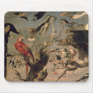 The Bird's Concert Mouse Mat