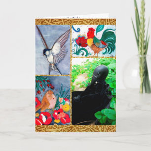 The Birds Greeting Card