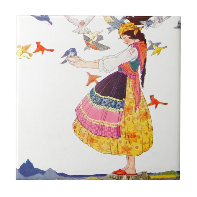 The Birds of All the Worlds Tile (Front)