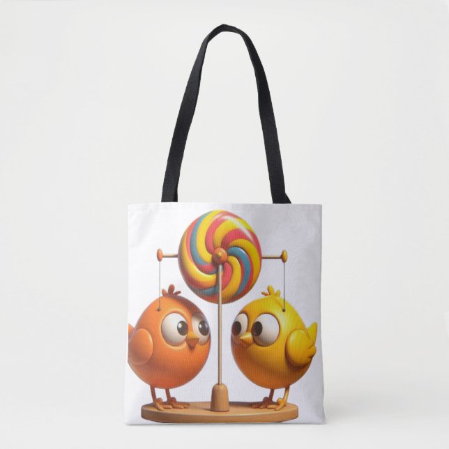 The Birds Tintamare Tote Bag (Front)