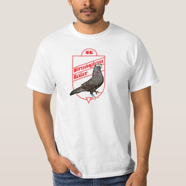 The Birmingham Roller Badge T-Shirt (Front)