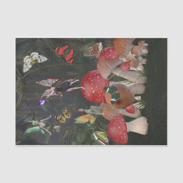 The Birth of a Butterfly Tissue Paper (Front)