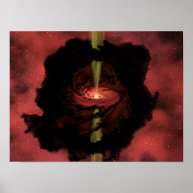 The birth of a star poster (Front)