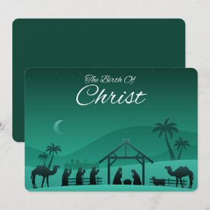 The Birth of Christ Holiday Card