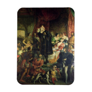 The Birth of Henri IV (1553-1610) at the castle of Magnet