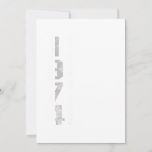 The Birth Of Legends 1974 46 th Birthday Gift Invitation