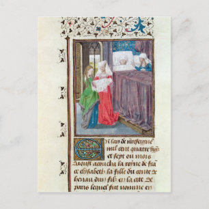 The Birth of Louis Postcard