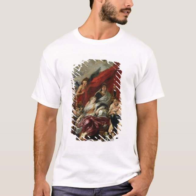 The Birth of Louis XIII  at Fontainebleau T-Shirt (Front)