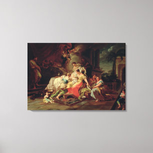 The Birth of Mary, c.1753 (oil on canvas) Canvas Print