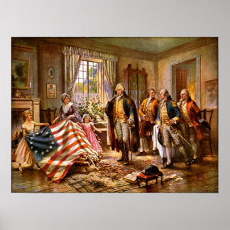 "The Birth Of Old Glory" Poster
