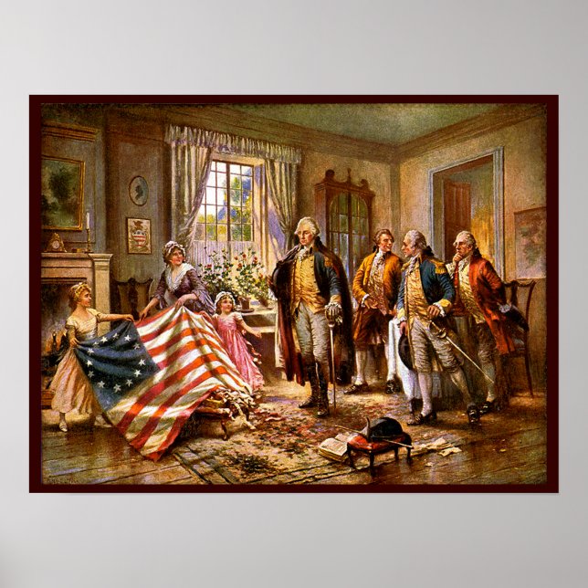 "The Birth Of Old Glory" Poster (Front)