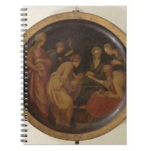 The Birth of St. John the Baptist, c.1526 (oil on Notebook