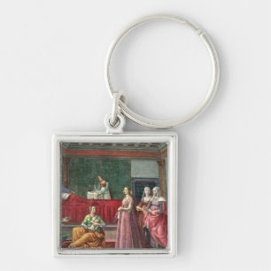 The Birth of St. John the Baptist (fresco) (see al Key Ring
