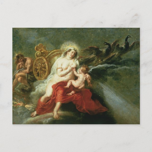 The Birth of the Milky Way, 1668 Postcard (Front)