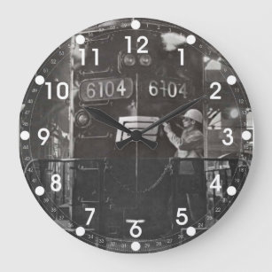 The Birth of The Penn Central Railroad Wall Clock