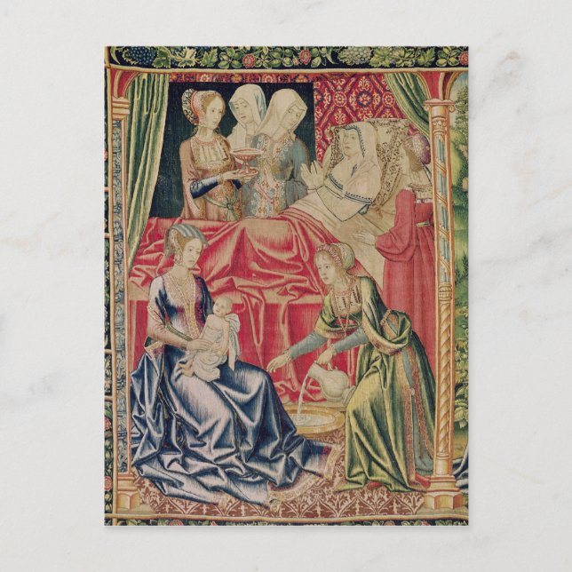 The Birth of the Virgin Postcard (Front)