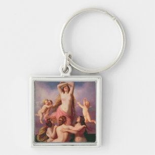 The Birth of Venus, 1846 Key Ring
