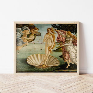 The Birth of Venus   Botticelli Poster