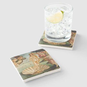 The Birth of Venus   Botticelli Stone Coaster