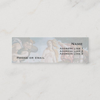 The Birth of Venus Business Card