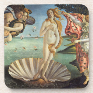 The Birth of Venus by Sandro Botticelli Coaster