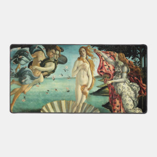 The Birth of Venus by Sandro Botticelli Desk Mat