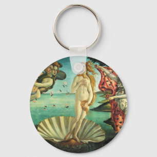 The Birth of Venus by Sandro Botticelli Key Ring