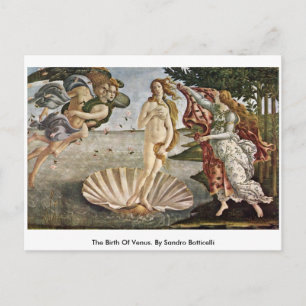 The Birth Of Venus. By Sandro Botticelli Postcard