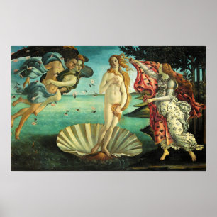 The Birth of Venus by Sandro Botticelli Poster