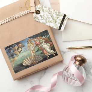 The Birth of Venus by Sandro Botticelli Rectangular Sticker