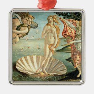The Birth of Venus, c.1485 (tempera on canvas) Metal Tree Decoration