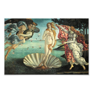 The Birth of Venus - Classic Art by Botticelli Photo Print