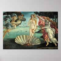 The Birth of Venus - Classic Art by Botticelli
