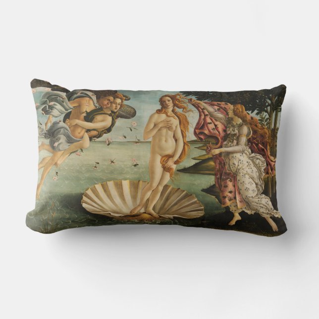 The Birth of Venus cushion Botticelli art (Front)