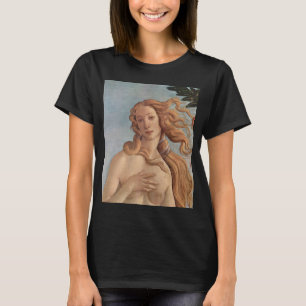 The Birth of Venus (detail) by Sandro Botticelli T-Shirt
