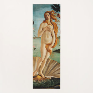 The Birth of Venus (detail), Sandro Botticelli Yoga Mat