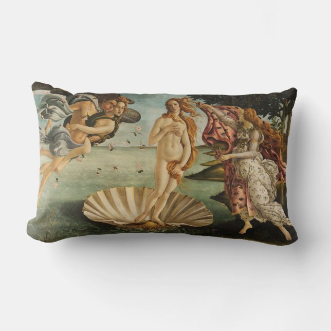 The Birth of Venus  Lumbar Cushion (Front)