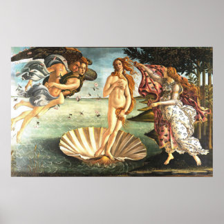 The Birth Of Venus Poster