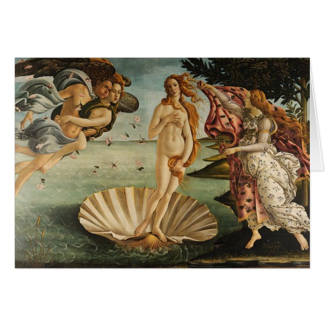 The Birth of Venus - Sandro Botticelli (Front Horizontal)