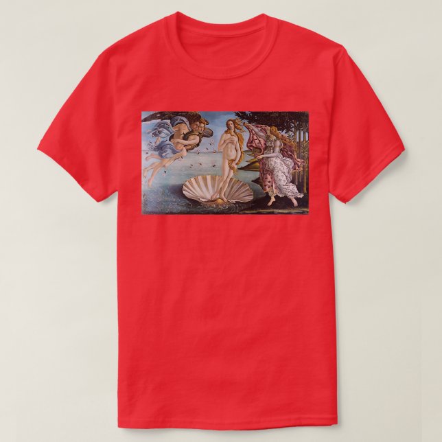 The birth of Venus Sandro Botticelli 12 T-Shirt (Design Front)
