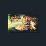 The Birth of Venus - Sandro Botticelli Canvas Print<br><div class="desc">Sandro Botticelli - The Birth of Venus - La nascita di Venere - The birth of Venus,  about 1485. Filter: Yes.</div>