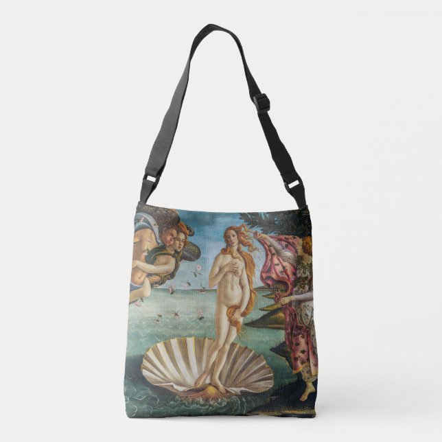 The Birth of Venus | Sandro Botticelli | Crossbody Bag (Back)