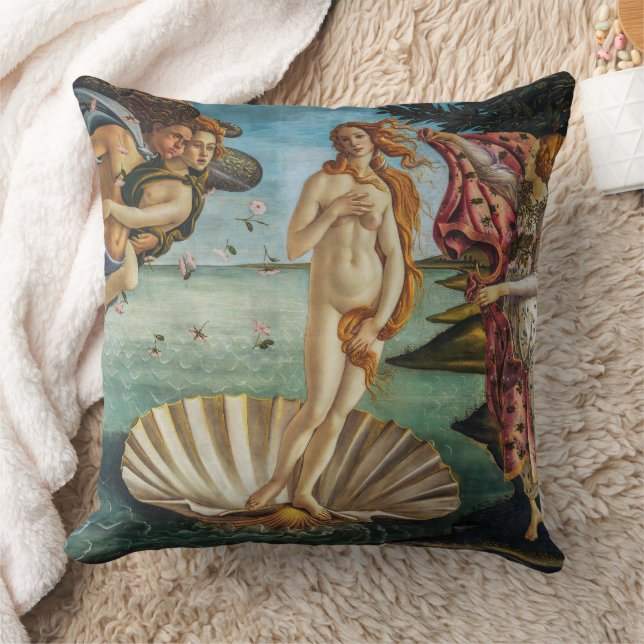 The Birth of Venus | Sandro Botticelli | Cushion (Blanket)